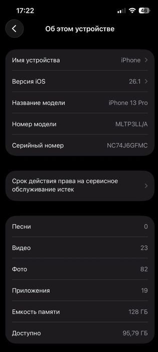 Iphone 13 pro 128gb