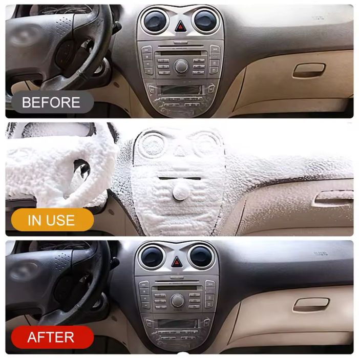 ТОП Спрей за почистване на тапицерия, текстил, седалки, Visbella пяна