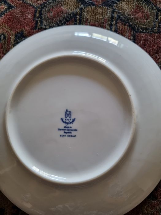 Serviciu masa portelan,Echt Kobalt original 12 persoane