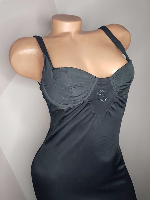 Guess by Marciano Оригинална Официална Дамска Дълга Черна Рокля