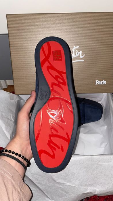 Christian Louboutin Low Suede Adidasi