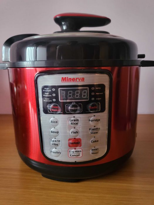 Multicooker Minerva Experience D511, 900 W, 5l, rosu.