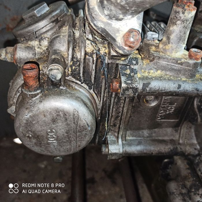 Двигатель Ямаха для мопеда 100 кубиков