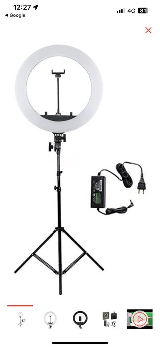 Продам кольцевую лампу ,в идеальном состоянии