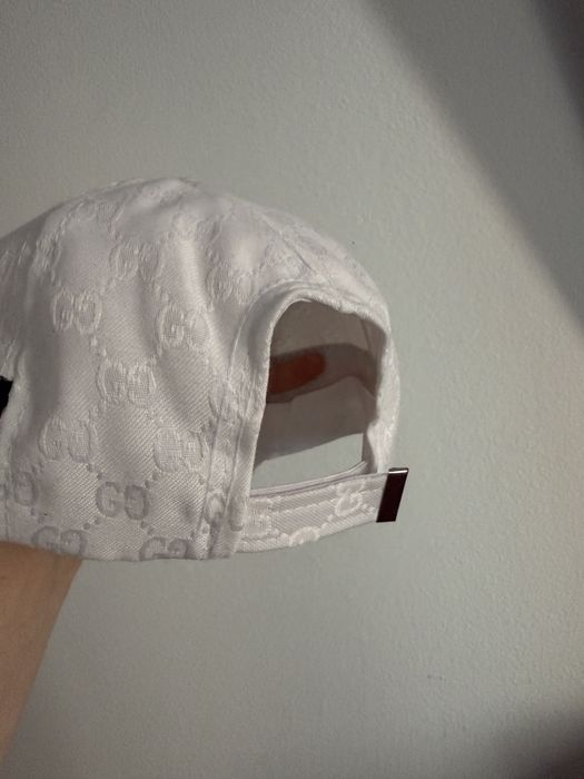 Sapca gucci alba simpla