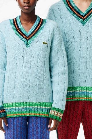 Вълнен пуловер Lacoste