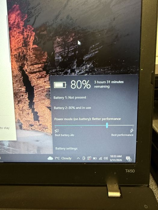Vand laptop Lenovo thinkpad T450 i5 8gb ram ssd120gb