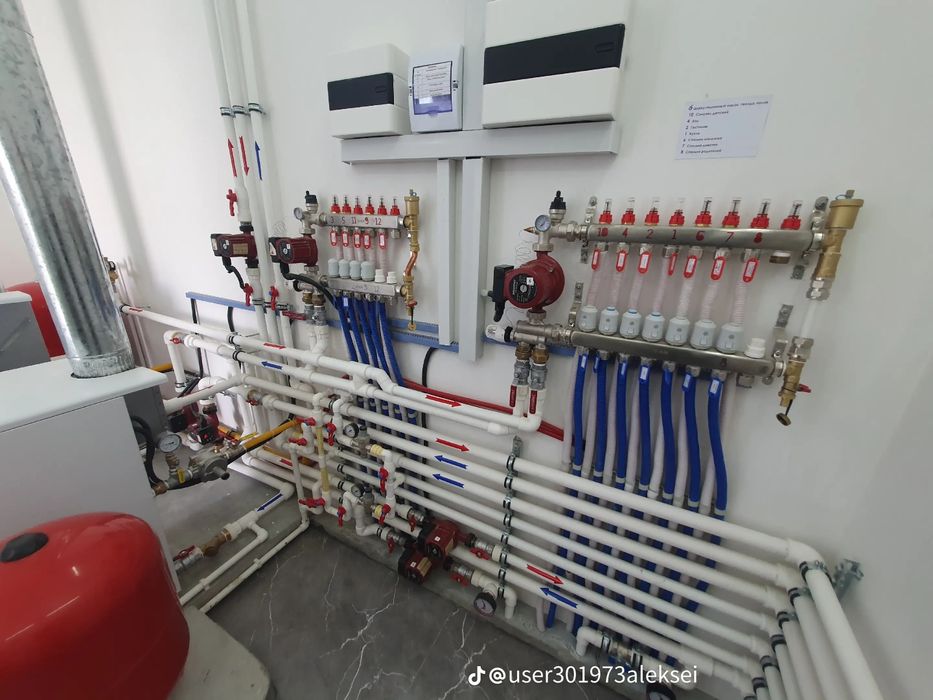 Газосварка сантехника, отопительная система.
