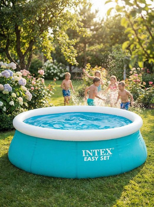 Intex yig'iluvchi basseyn 183x51 sm – Yozgi hordiq uchun ideal tanlov