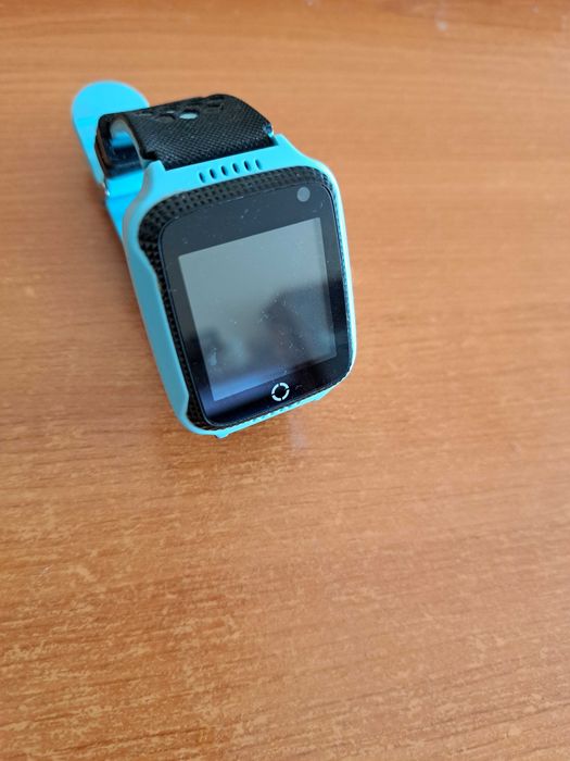 Детски смарт часовник HQwear S528, реален GPS чип тракер,камера, Фенерче, SOS бутон, син