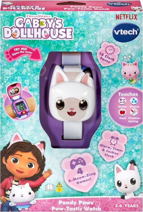Детски часовник VTech Gabby's Dollhouse Къщата на Габи