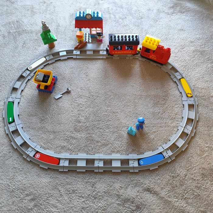 Set lego duplo trenul cu aburi