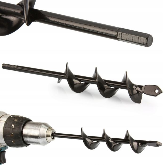 Burghiu tip foreză pentru bormașină 4×22 cm – model MXM83180