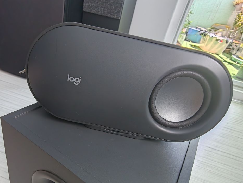 Аудио система Logitech - Z407, 2.1, черна