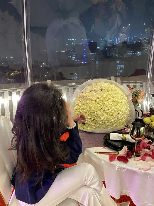 Белый розы 101 шт