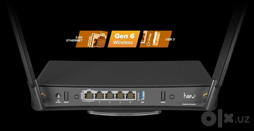 Продается Mikrotik hAP ax3