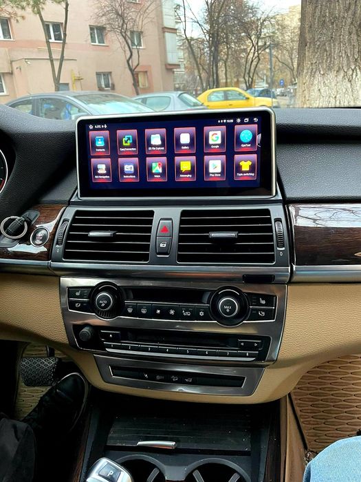 Navigatie Android Carplay BMW X5 X6 Waze YouTube