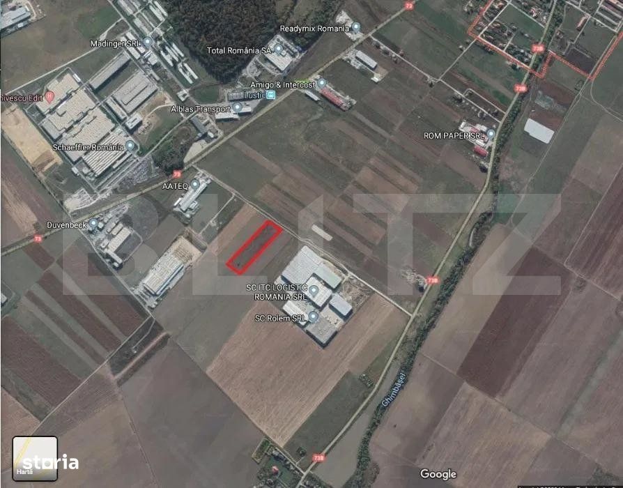 Teren de vanzare 9250 mp