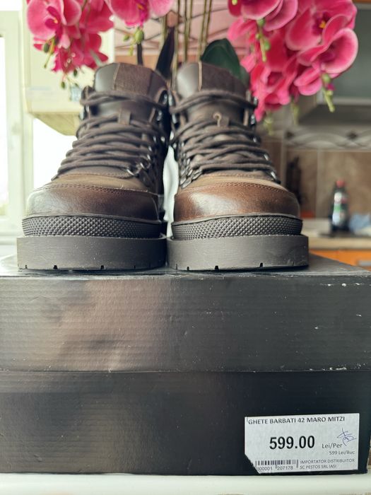 Vând Ghete din piele naturală IL Passo