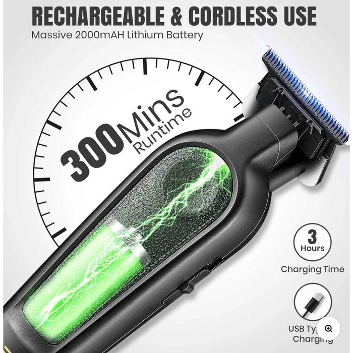 Mașină de tuns VGR V-995 profesională – contur, barbă, nouă