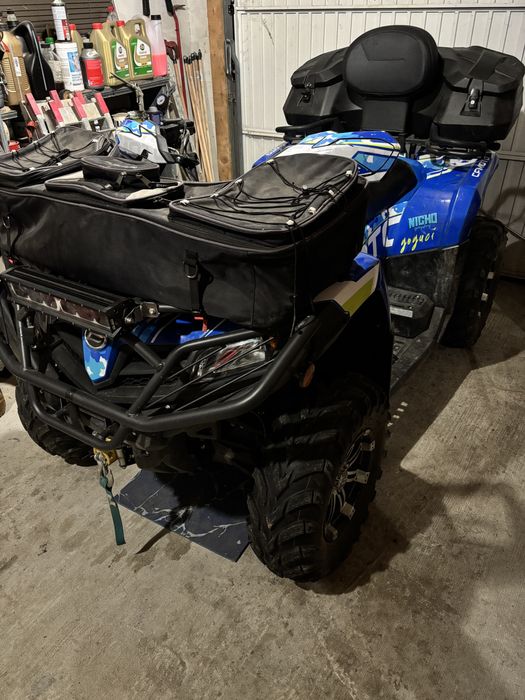 CFMOTO 450L Euro 5, înmatriculat, accesorii multe