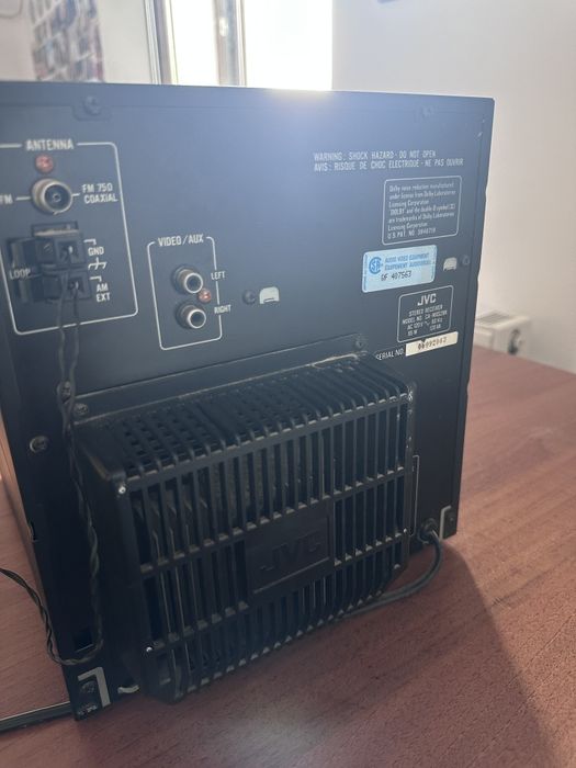 Sistem audio JVC CA-MXS2BK