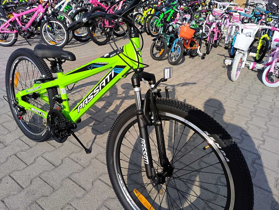 PASSATI Алуминиев велосипед 24" MARTYN зелен