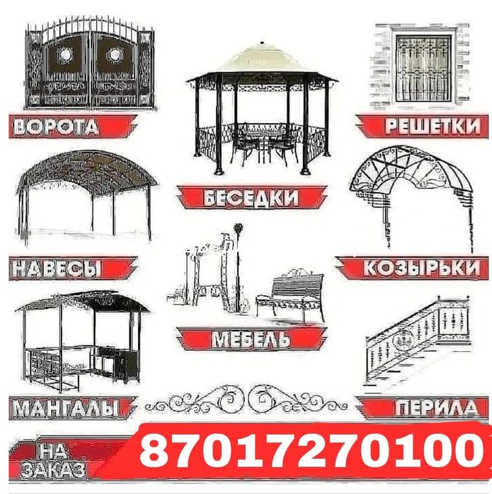 КОЗЫРЁК перила Навес ворота