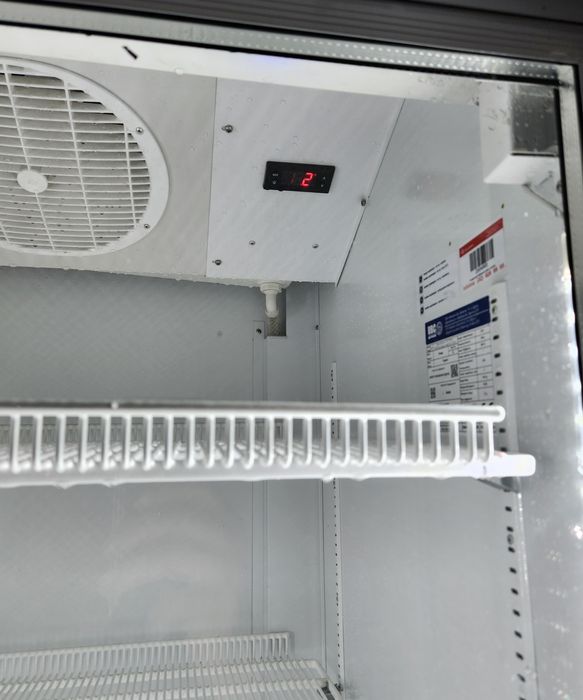 Vitrina frigorifica dublă băuturi lactate mezeluri