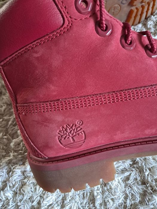Ghete Timberland piele