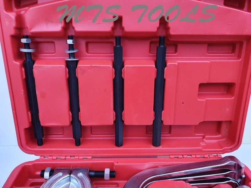 Set Presa rulmenti cu 2 flanse 75-105 mm hidraulic 10tone 2-3 brate