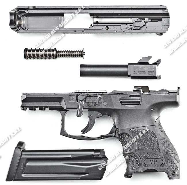 Pistol ~ CU RECUL + (Bile Cauciuc) ~ 20J DE FORȚĂ ~ Pentru Antrenament