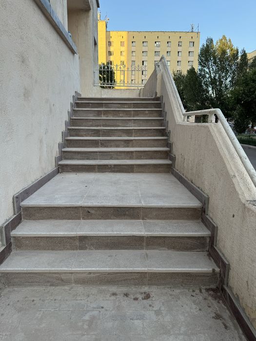 Ремонт фасада лестниц