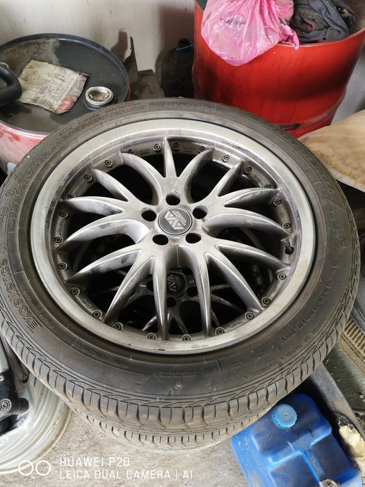 18" 5x100 с хубави гуми !!!