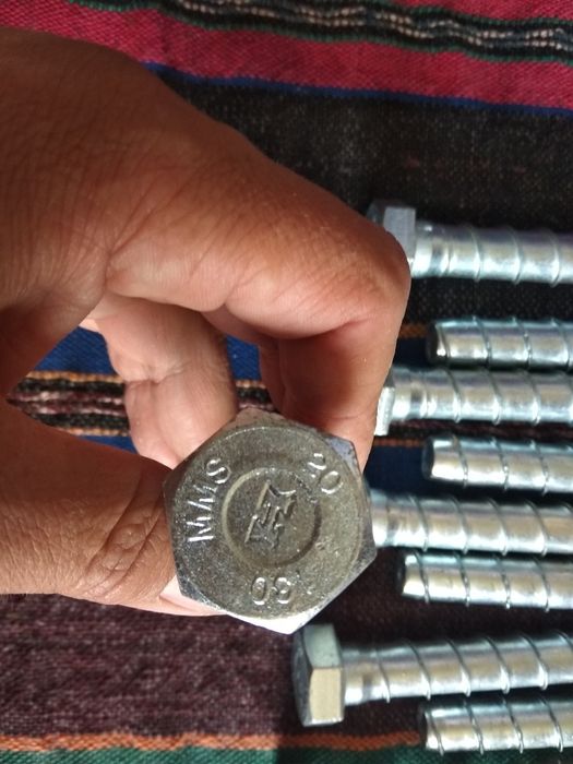 10бр.анкерни болтове за многократна употреба на PERI 20х130