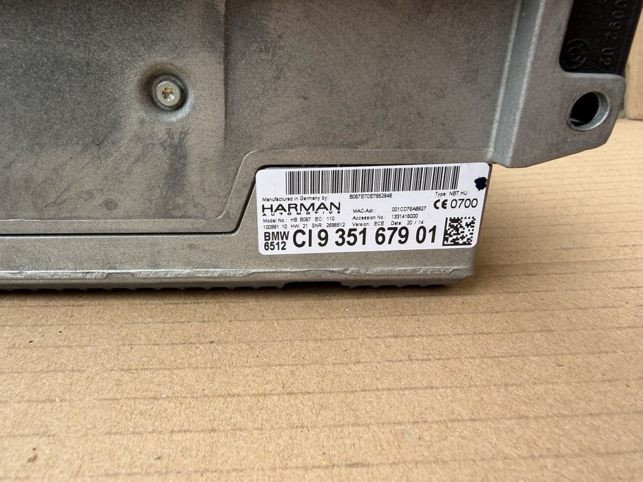 Unitate navigatie CIC / NBT BMW Seria 1 2 3 4 5 6 7 X5 X6