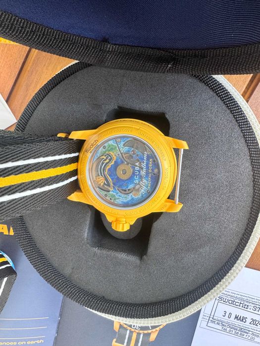 Pacific Ocean Blancpain X Swatch SCUBA FIFTY FATHOMS