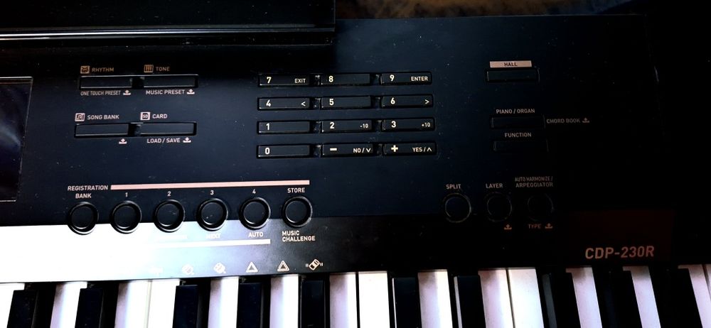 Casio CDP-230R цифровое пианино