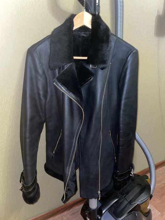 Дубленка авиатор женская