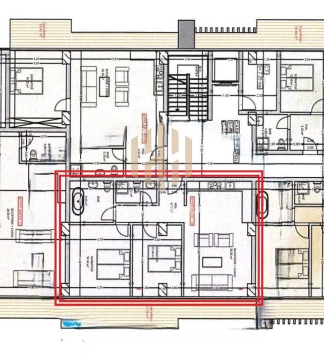 Apartament 3 camere - central , G. Cosbuc