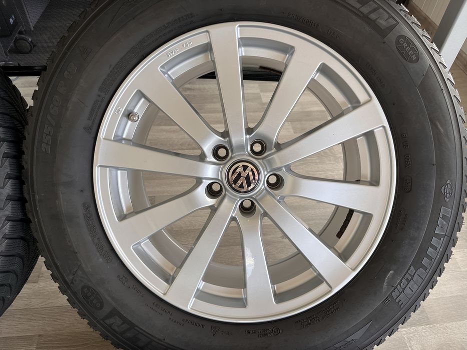 Джанти 18 цола 5х112 за Туарег 2018-2023 и Кю7 с гуми 255/60/18