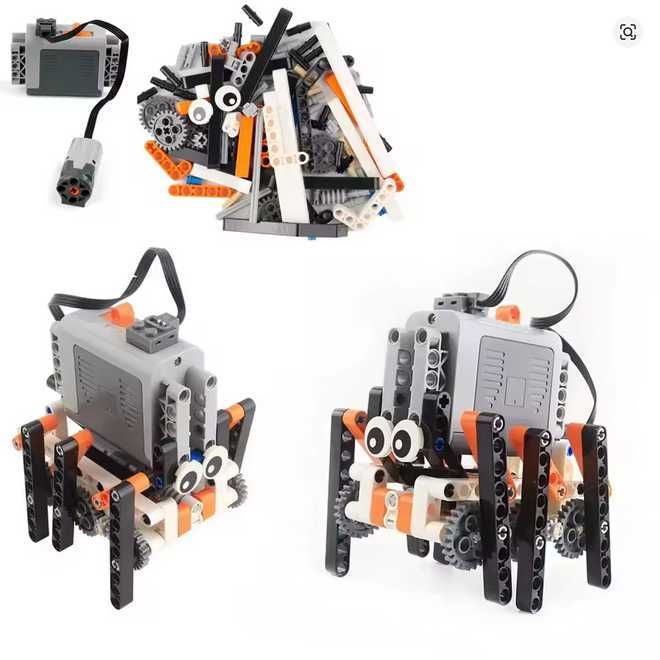 Joc constructii tip Lego Walking Spider Robot Stem