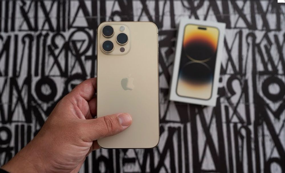 Iphone 14 pro max Gold