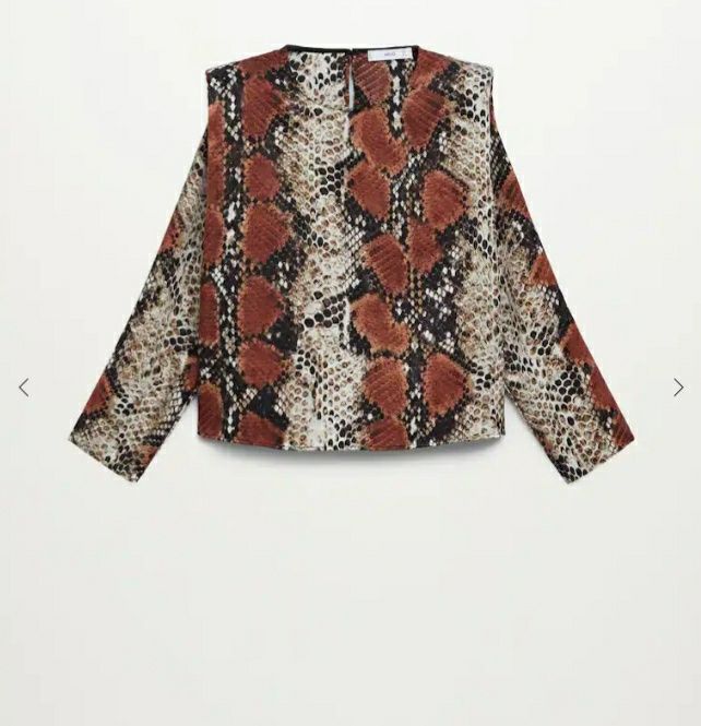 Bluză cu imprimeu Mango