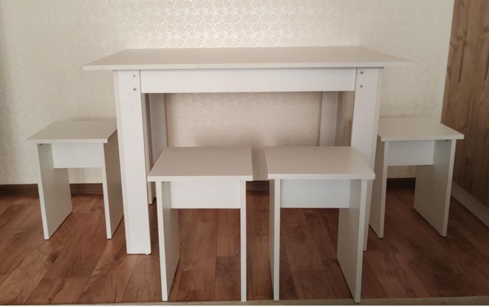 Стол . Орындық. Табуретка новый