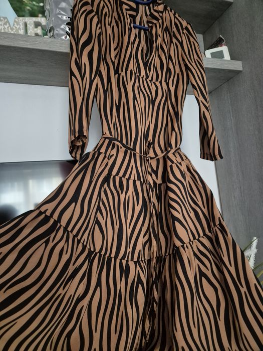 Rochie animal, croi lejer, S M