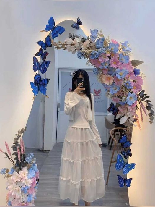 Бабочки зеркальные на стену эффект полёта