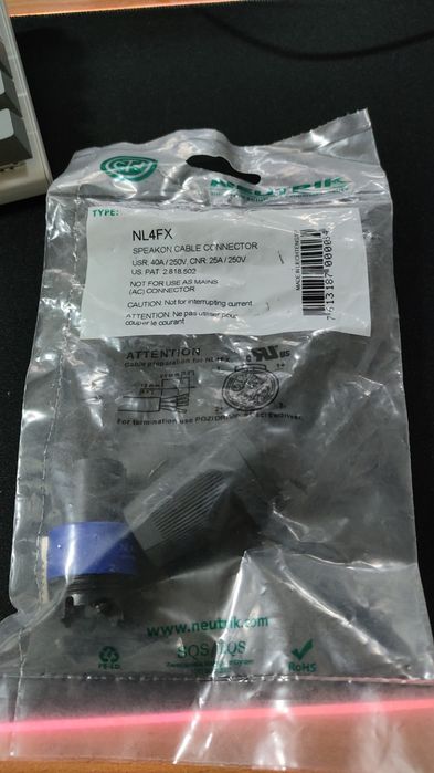 Аудио разъем Speacon