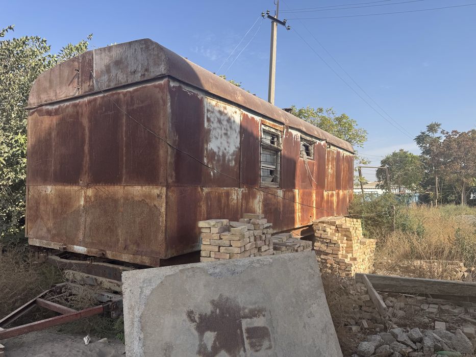 Вагон жилой колесный