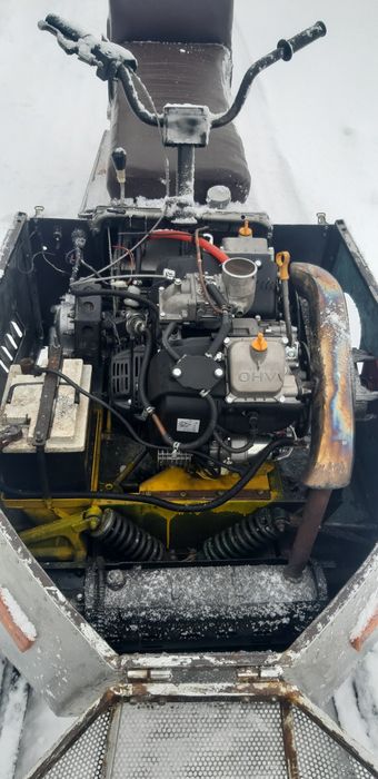 СНЕГОХОД- установка нового мотора LONHIN и SUZUKI K6A для желающих. .